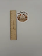 Reading Season Bookish Fall Vinyl Sticker