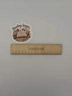 Reading Season Bookish Fall Vinyl Sticker