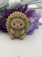 Cute Hedgehog - Hand-Painted 3D Printed Figurine