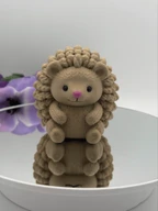 Cute Hedgehog - Hand-Painted 3D Printed Figurine