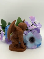 Pumpkin Gargoyle 3D Printed Halloween Statue
