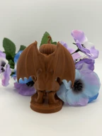 Pumpkin Gargoyle 3D Printed Halloween Statue