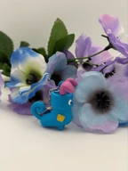 Mischief Sock Monster - 3D Printed PLA Keychain & Purse Charm