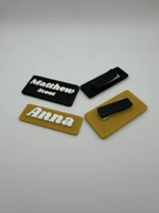 Custom 3D Printed Name Badge - Personalized Name Tag