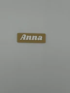 Custom 3D Printed Name Badge - Personalized Name Tag