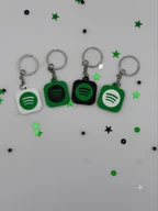 Spotify 3D Printed NFC Keychain