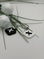 Custom X (Twitter) NFC Keychain 3D Printed