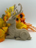 Mystic Deer | Elegant Fantasy 3D Printed Figurine | Magical Woodland Decor