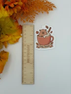 Cozy Season Bear Vinyl Sticker