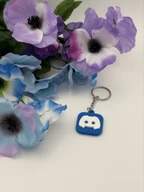 Discord NFC Keychain 3D Printed Key Ring