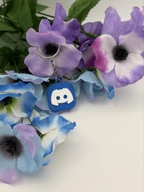 Discord NFC Keychain 3D Printed Key Ring