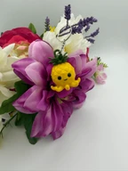 Cute Pineapple Octopus Keychain 3D Printed