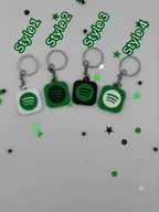 Spotify 3D Printed NFC Keychain