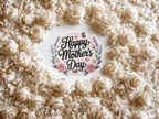 Happy Mother's Day Floral Vinyl Sticker