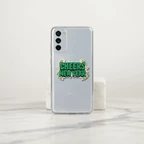 Cheers New Year Champagne Vinyl Sticker