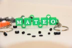Custom 3D Printed Name Keychain