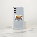 Happy Monday Sunrise Typography Sticker