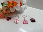 Custom Instagram NFC Keychain 3D Printed Tap to Share