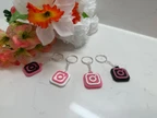 Custom Instagram NFC Keychain 3D Printed Tap to Share