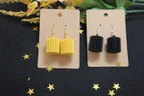 Lightweight 3D Printed Earrings