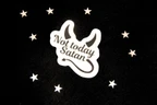 Not Today Satan Sticker - Fun Vinyl