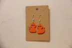 Personalized Cute Cat Earrings – Customizable Cat Jewelry