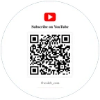 YouTube Subscribe QR Code Sticker, Custom Vinyl