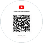 YouTube Subscribe QR Code Sticker, Custom Vinyl