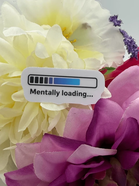 Mentally Loading Progress Bar Sticker