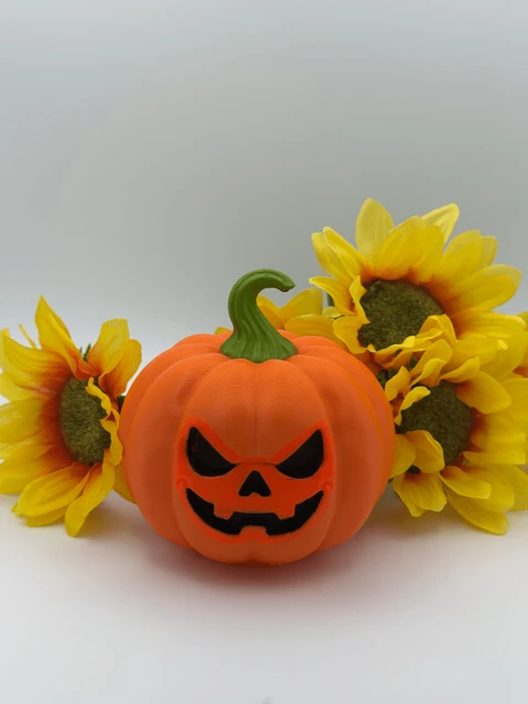 Jack O Lantern Pumpkin Figurine Halloween Decor