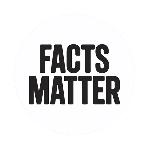 Bold Facts Matter Motivational Sticker