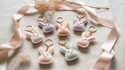Bunny Keychains
