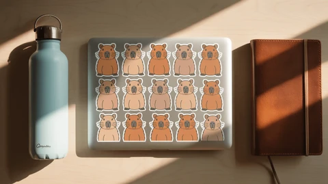 Capybara Stickers