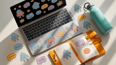 Funny AI Stickers