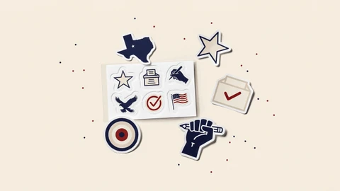 I Voted Stickers