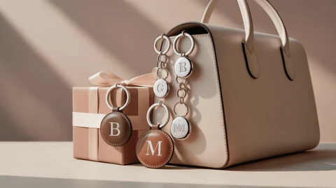 Personalized Initial Keychains