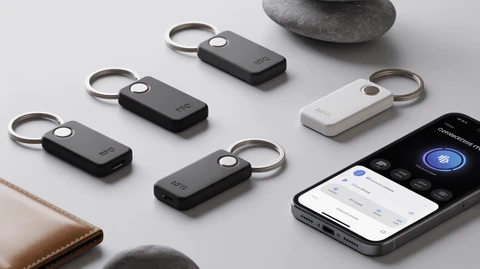 NFC Tag Keychains