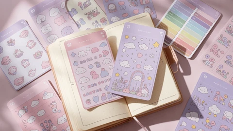 Pastel Sticker Packs
