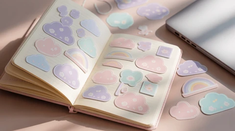 Cute Pastel Stickers