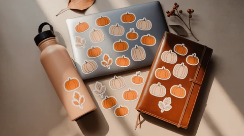 Pumpkin Stickers