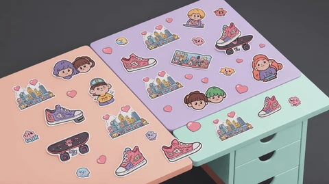 Urban Kawaii Stickers