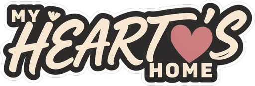 Girlfriend Sticker My Heart's Home Car Decal
